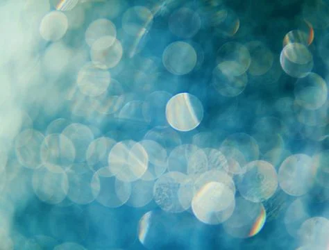 Bokeh defocused background blue Stock Photos