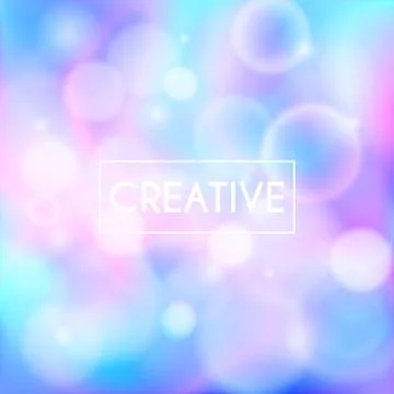 Bokeh effect, abstract background Stock Illustration