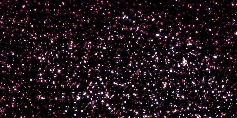 Bokeh effect abstract bokeh glitter sparkle 3d illustration Stock Illustration