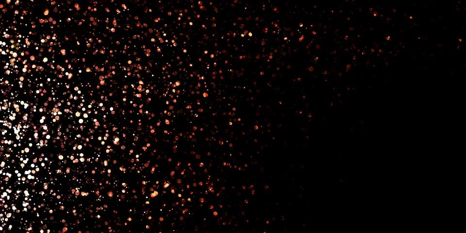 Bokeh effect abstract bokeh glitter sparkle 3d illustration Stock Illustration