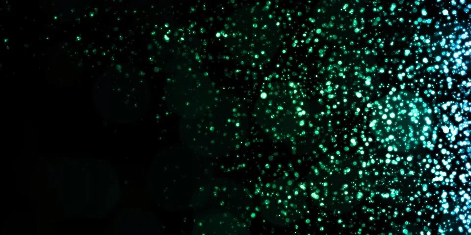 Bokeh effect abstract bokeh glitter sparkle 3d illustration Stock Illustration