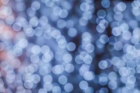 Bokeh effect background of decoration on backdrop Stock Photos