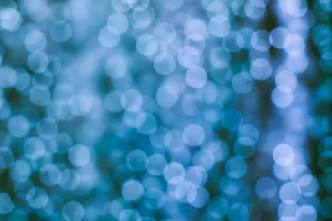 Bokeh effect background of decoration on backdrop Stock Photos