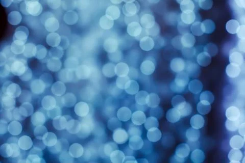 Bokeh effect background of decoration on backdrop Stock Photos