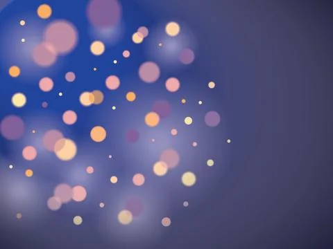 Bokeh effect Background EPS Vector Illustrazione stock