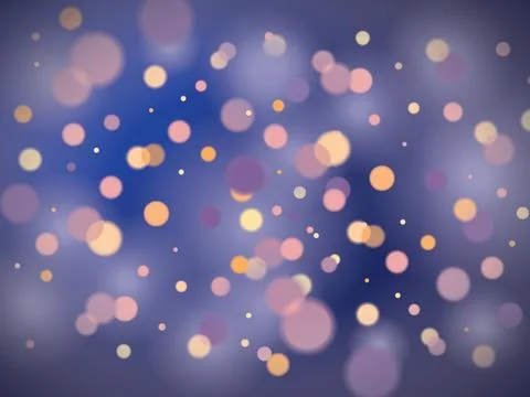 Bokeh effect Background EPS Vector Stock Illustration