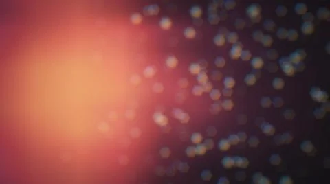 Bokeh effect from blurred highlights and reflections on colorful background Stock Illustration