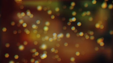 Bokeh effect from blurred highlights and reflections on colorful background Stock Illustration