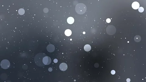 Bokeh effect featuring blurred lights particles on a dark backdrop. Stock Footage 316720667