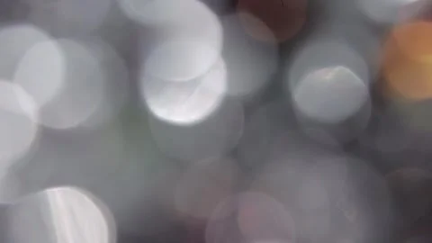 Bokeh effect, festive lighting, multi-colored and white light Stock Footage 318159456