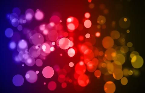 Bokeh effect Stock Illustration