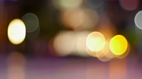 Bokeh effect lighting. Stock Footage 49253244