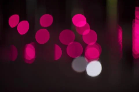 Bokeh effect,in party light Stock Photos