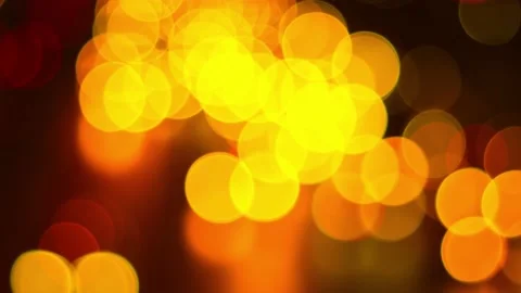 Bokeh of Evening traffic jam on road in city. Stock Footage 165434658