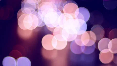 Bokeh of Evening traffic jam on road in city. Stock Footage 165434666