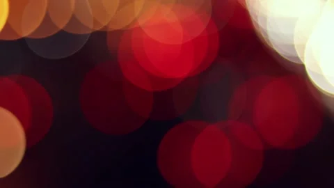 Bokeh of Evening traffic jam on road in city. Stock Footage 165435825