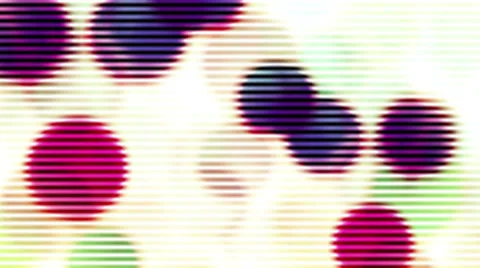 Bokeh Falling Strobbing Loop Background Animation Stock Footage 64528505