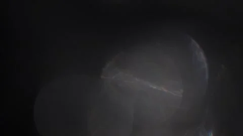 Bokeh flames of bright light in the great darkness Vídeo Stock 318824073