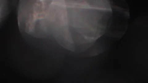 Bokeh flames of bright light in the great blackness Видео 318824184