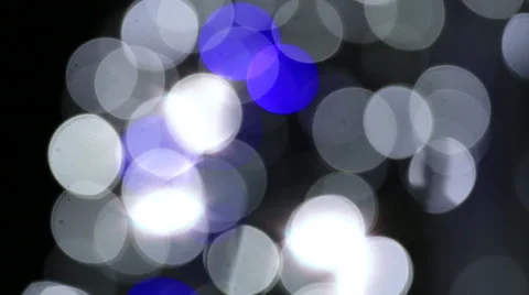 Bokeh flashlight reflection Stock Footage 44882941