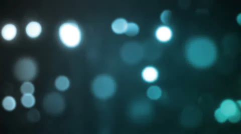 Bokeh Flow Blue Stock Footage 25858069