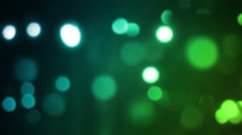 Bokeh Flow Blue Green Stock Footage 25857928