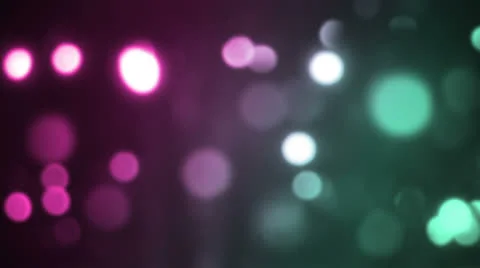 Bokeh Flow Pink Green Stock Footage 25858108