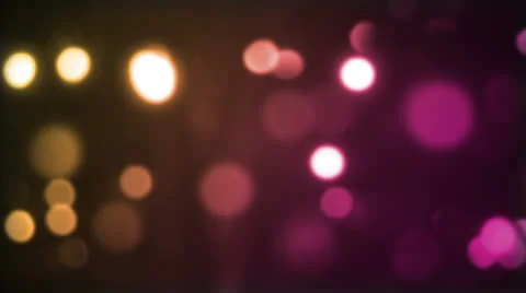 Bokeh Flow Pink Yellow Stock Footage 25858138