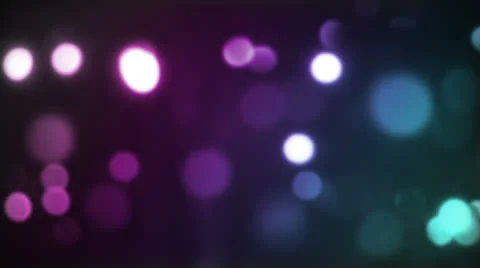 Bokeh Flow Purple Blue Stock Footage 25858161