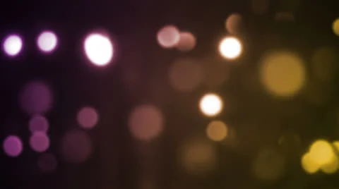 Bokeh Flow Purple Yellow Stock Footage 25858189