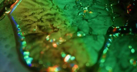 Bokeh flow stone texture paint rainbow cracked art Stock Photos