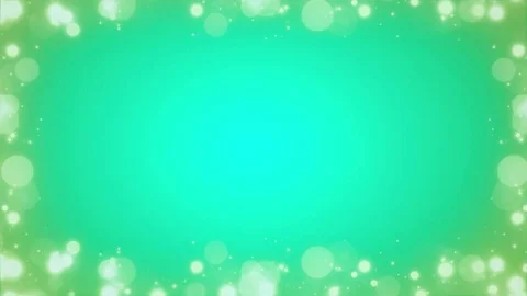 Bokeh frame motion on the green background Stock Footage 102697634