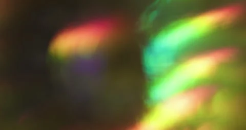Bokeh glitter flare flicker light rainbow flash Stock Footage 342088643