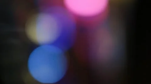 Bokeh, glitter, glare overlay 010 Stock Footage