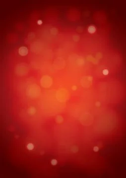 Bokeh glitter red abstract background for christmas and all design. Illustrazione stock