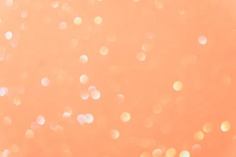 Bokeh glow background circles pattern light orange Stock Photos