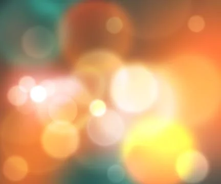 Bokeh Glowing Lights Effect style Backdrop in Abstract Modern Design Illustrazione stock