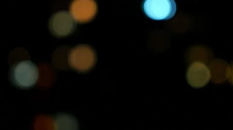 Bokeh glowing windows at night Video stock 65374467