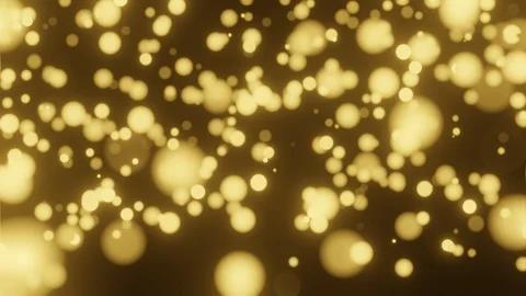 BOKEH GOLD Stock Footage 124156269