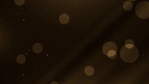 Bokeh gold Video stock 297102044