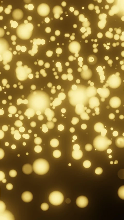 BOKEH GOLD VERTICAL Stock Footage 124161980