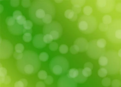 Bokeh green background Stock Illustration