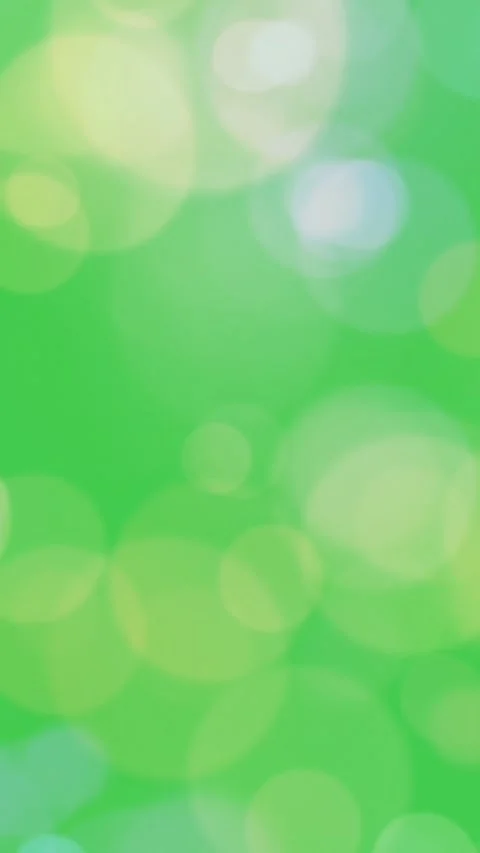 Bokeh Green Screen Light Vertical Stock Footage 344764037