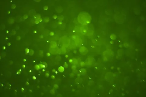 Bokeh green ufo abstract background   - images Stock Photos