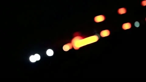 Bokeh Highway Stock Footage 11761011