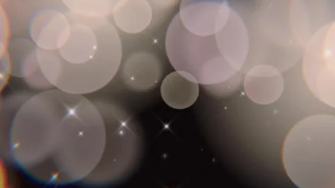 Bokeh Lens Circle Flare Focus Animation 4K Overlay Black Screen Background Stock Footage 289912748