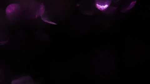 Bokeh light from above in the dark Vidéo 318943368