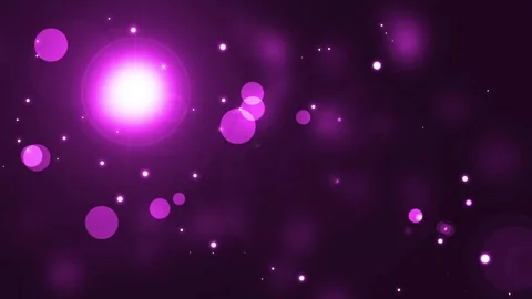 Bokeh light background animation, bright lens flare and scattered glowing o.. Stock Footage 329198715