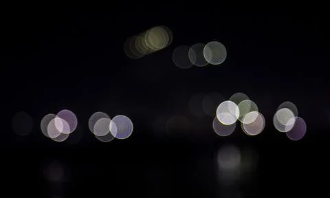 Bokeh light background image. Stock Photos