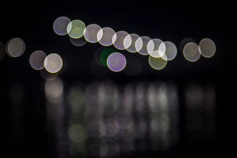 Bokeh light background image. Stock Photos